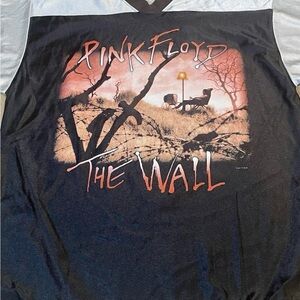 Pink Floyd The Wall Jersey by winterland 2001 double side band shirt